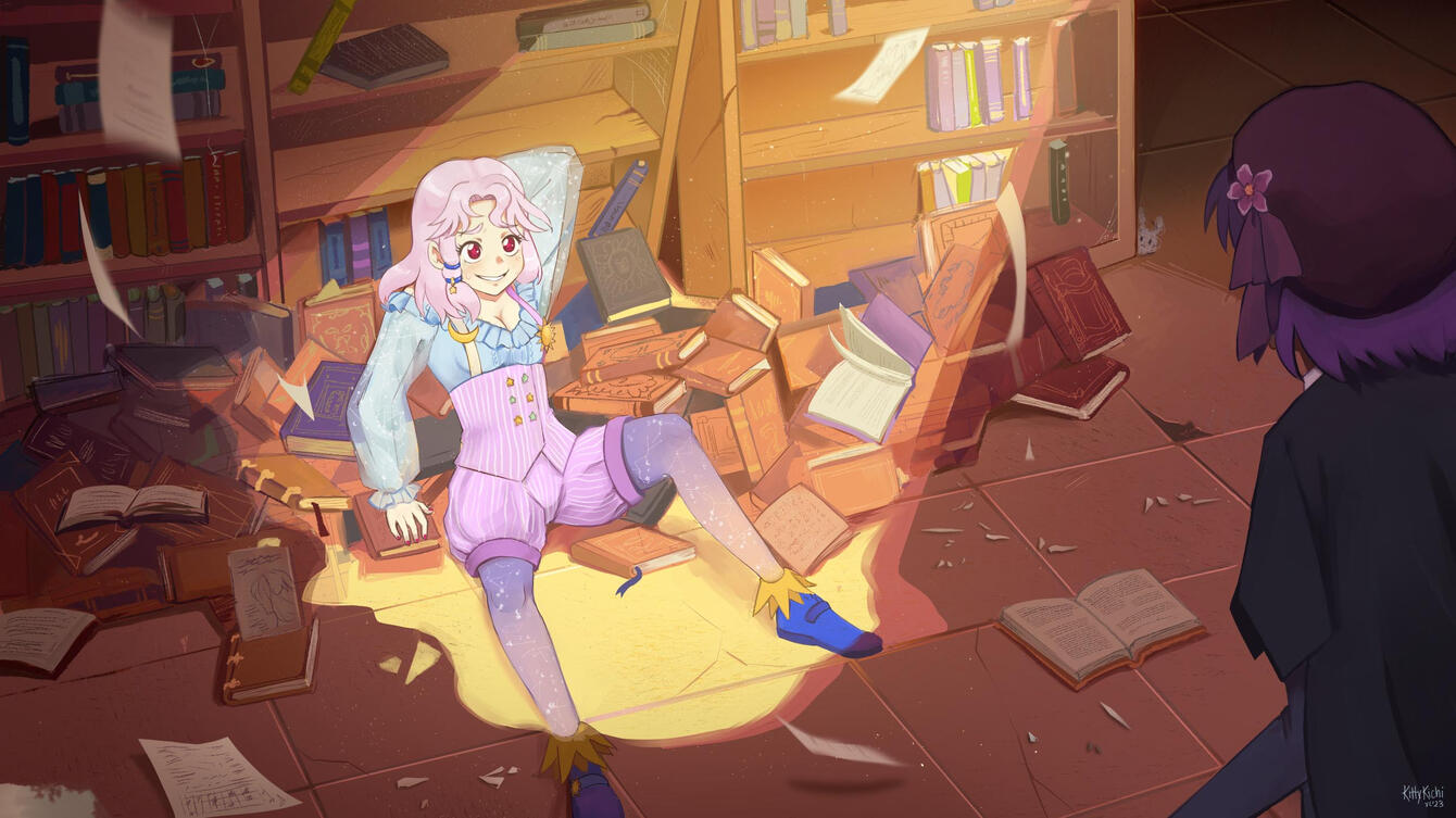 Nova Crashes into the Library